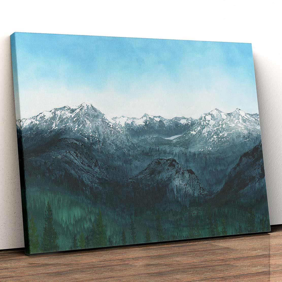 Banff Canvas Art by Emily Scott | Art Bloom