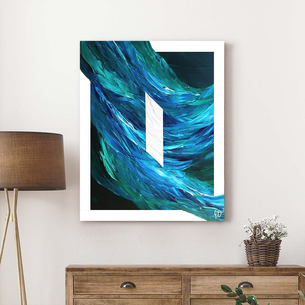 Flow - Canvas Print by Erin Oostra | Art Bloom Canvas Art