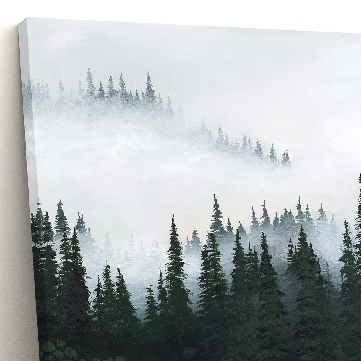 Mt. Fog - Canvas Print by Jolene Schilling | Art Bloom Canvas Art