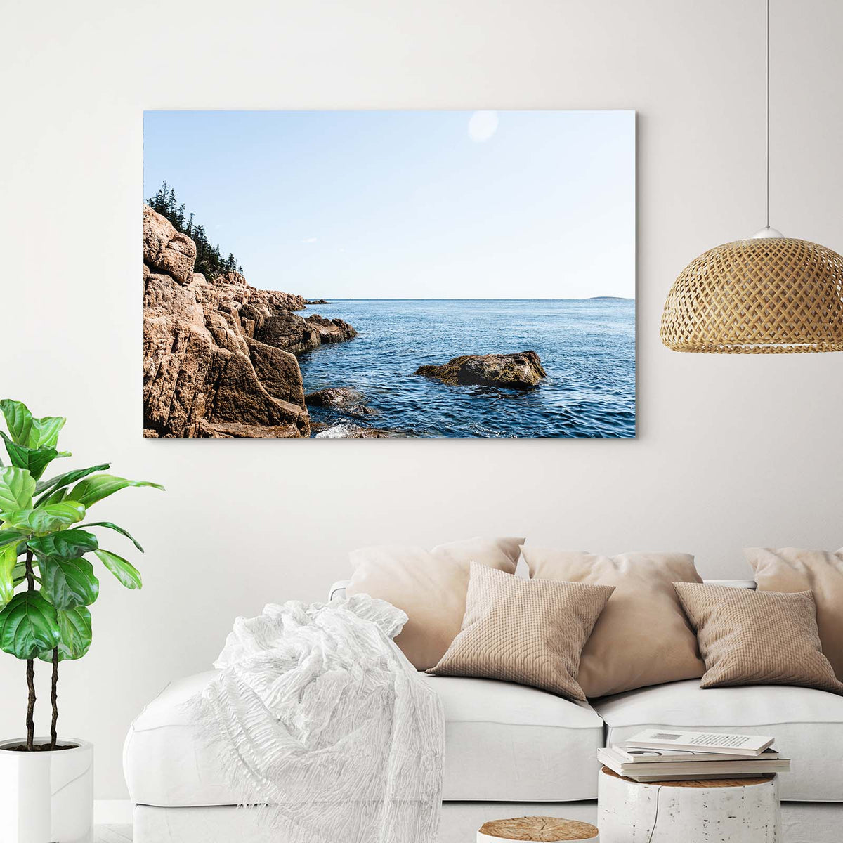 Horizon - Canvas Print by The Caviness Collective | Art Bloom Canvas Art