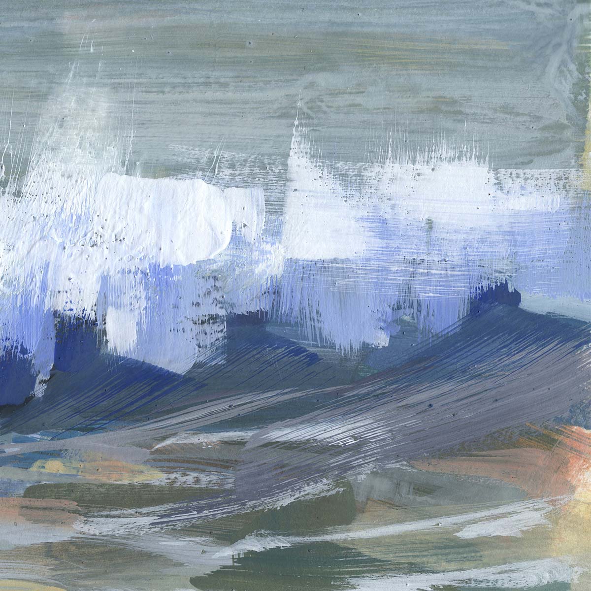 Mineral Wave - Canvas Print by Khara Ledonne | Art Bloom Canvas Art