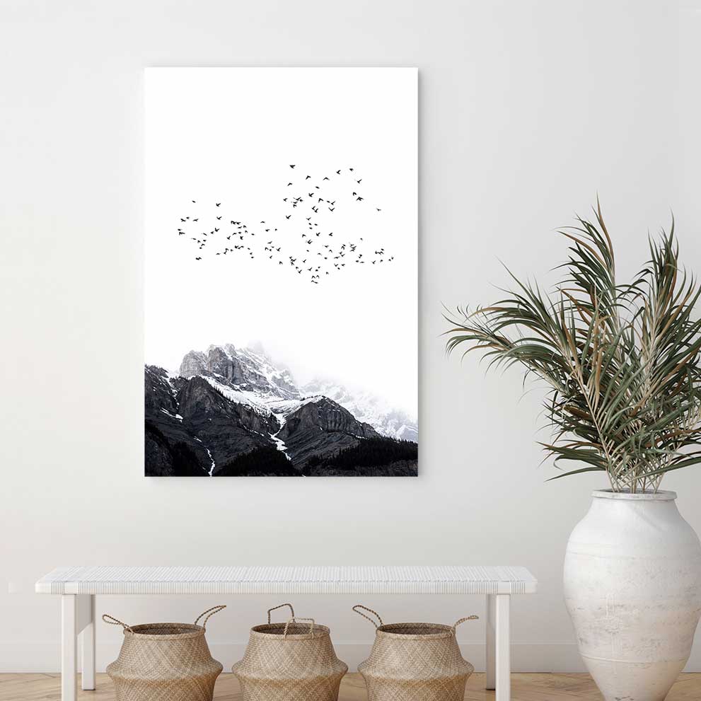 The Mountains - Canvas Print by Dan Hobday | Art Bloom Canvas Art