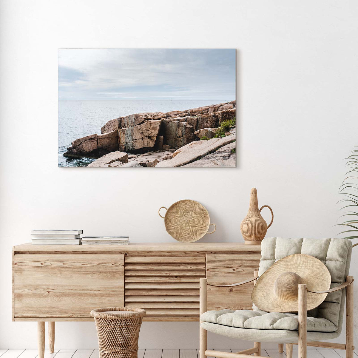 The Rocks - Canvas Print by The Caviness Collective | Art Bloom Canvas Art