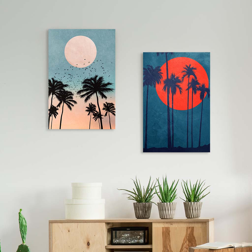 Tropical Suns Bundle - 2-Piece Bundle by Nate Taylor | Art Bloom Canvas Art