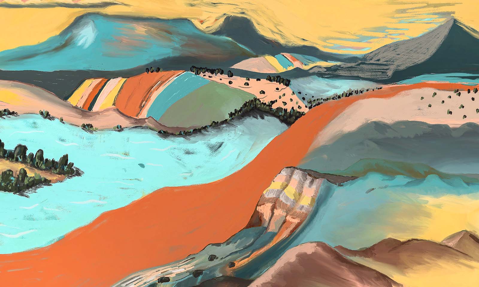 Perspectives Art Bloom Artwork by Kate Lindsey 