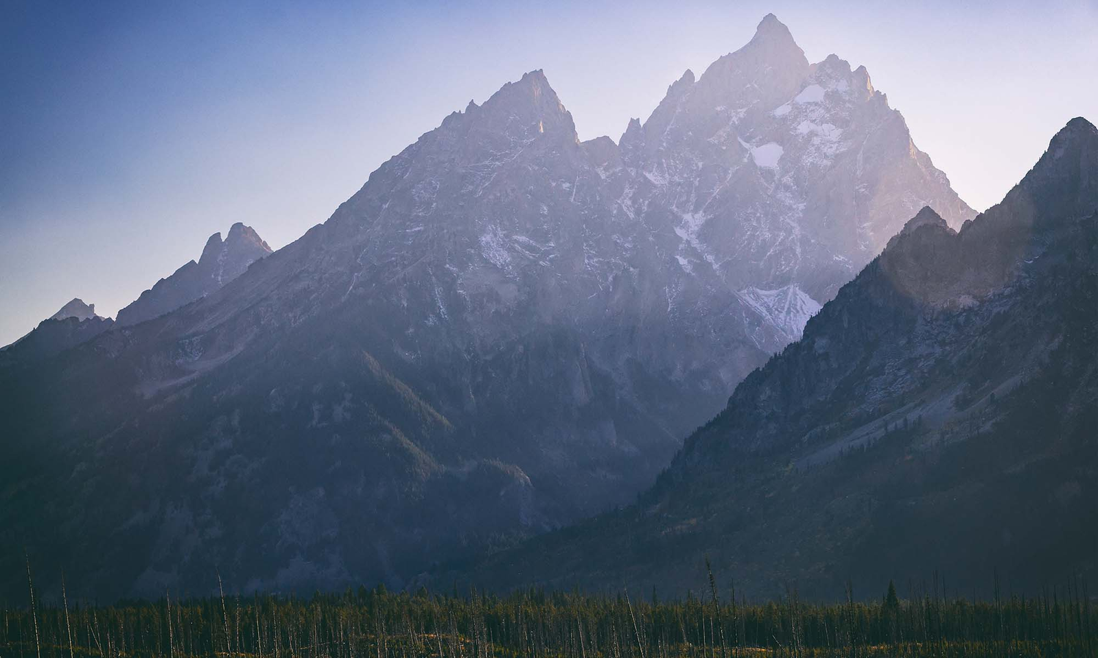 Grand Teton mountain art by kyle spradley