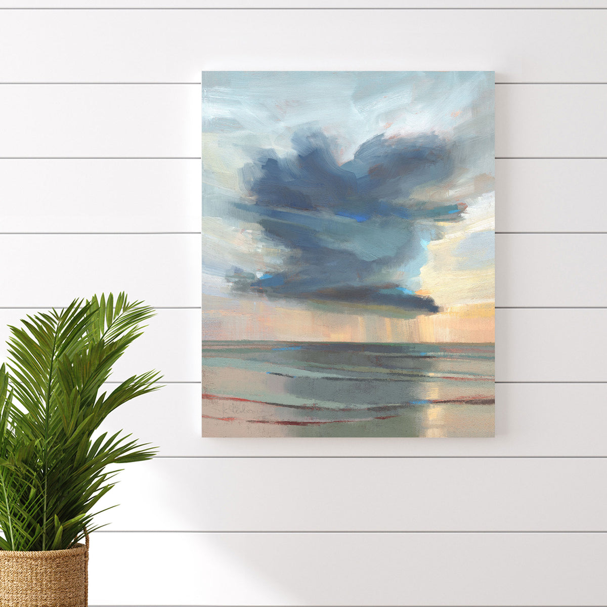 Isolated Showers - Canvas Print by Khara Ledonne | Art Bloom Canvas Art