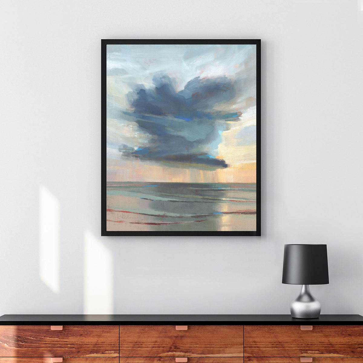 Isolated Showers - Canvas Print by Khara Ledonne | Art Bloom Canvas Art