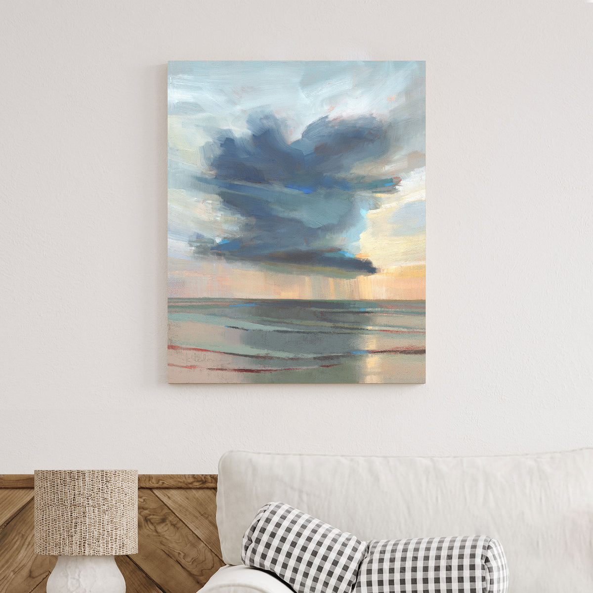 Isolated Showers - Canvas Print by Khara Ledonne | Art Bloom Canvas Art