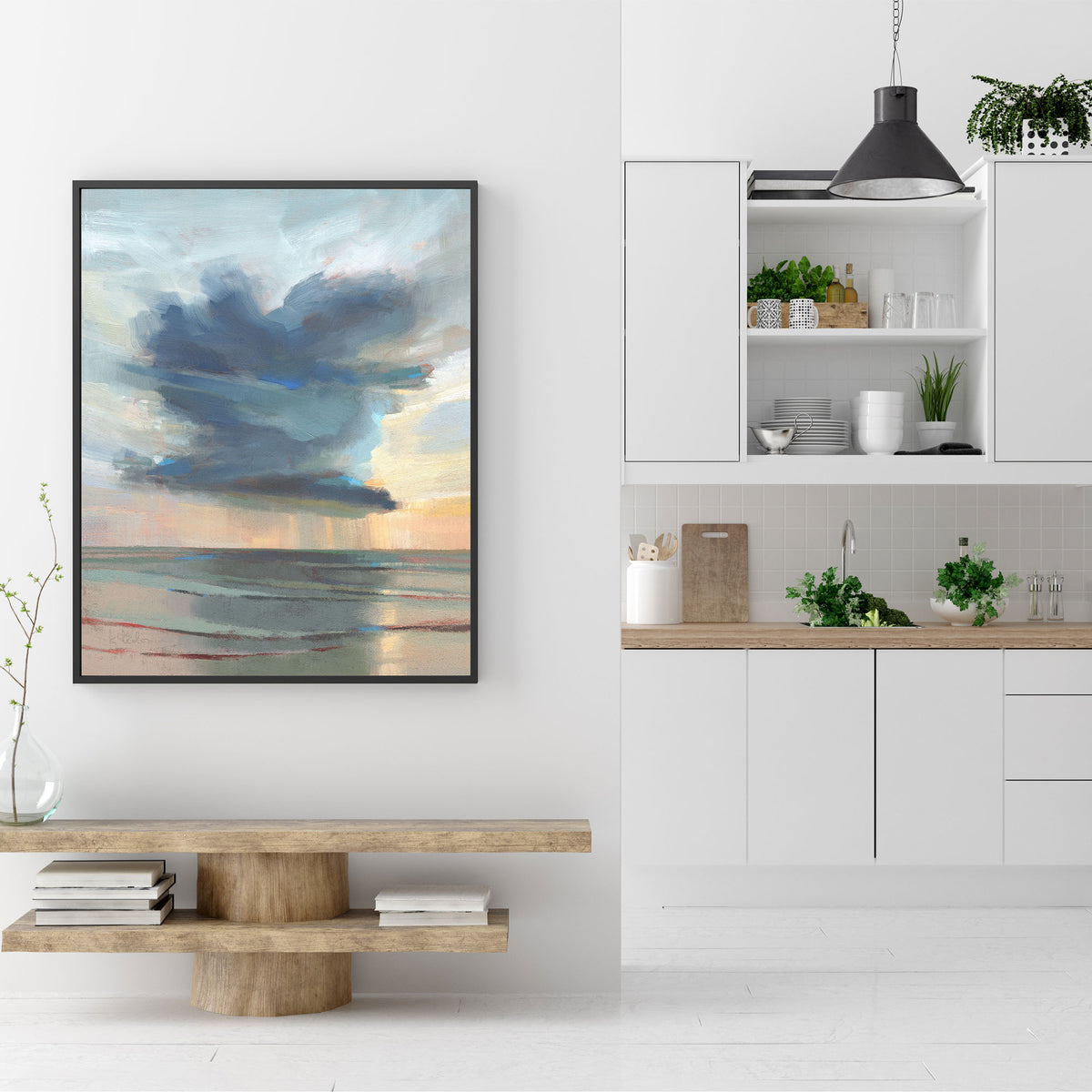 Isolated Showers - Canvas Print by Khara Ledonne | Art Bloom Canvas Art