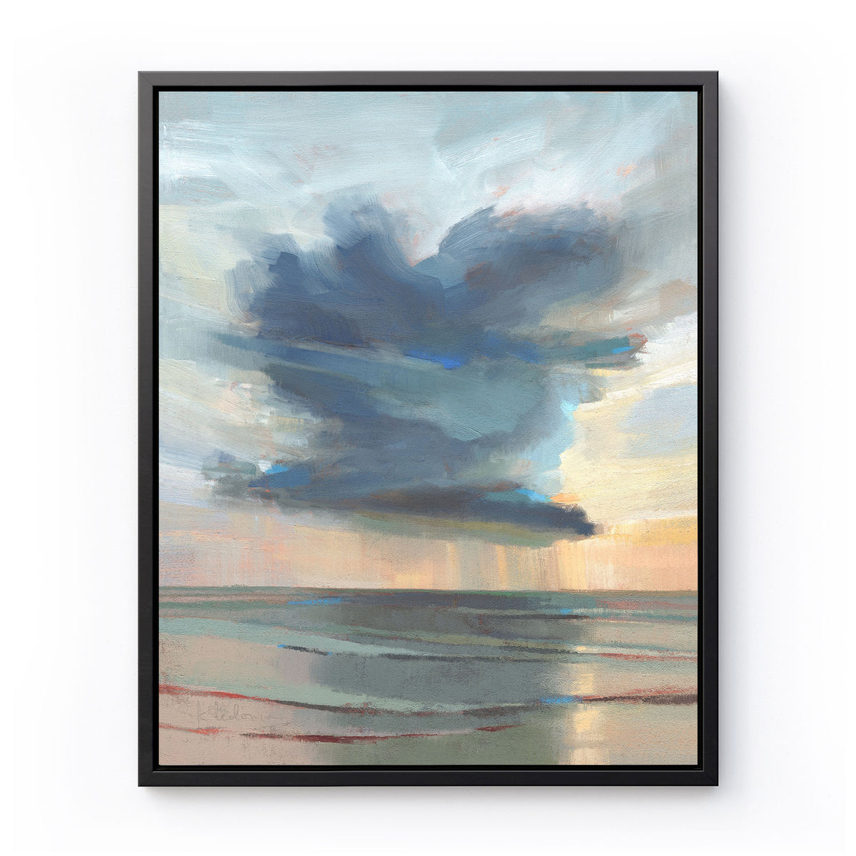 Isolated Showers - Canvas Print by Khara Ledonne | Art Bloom Canvas Art