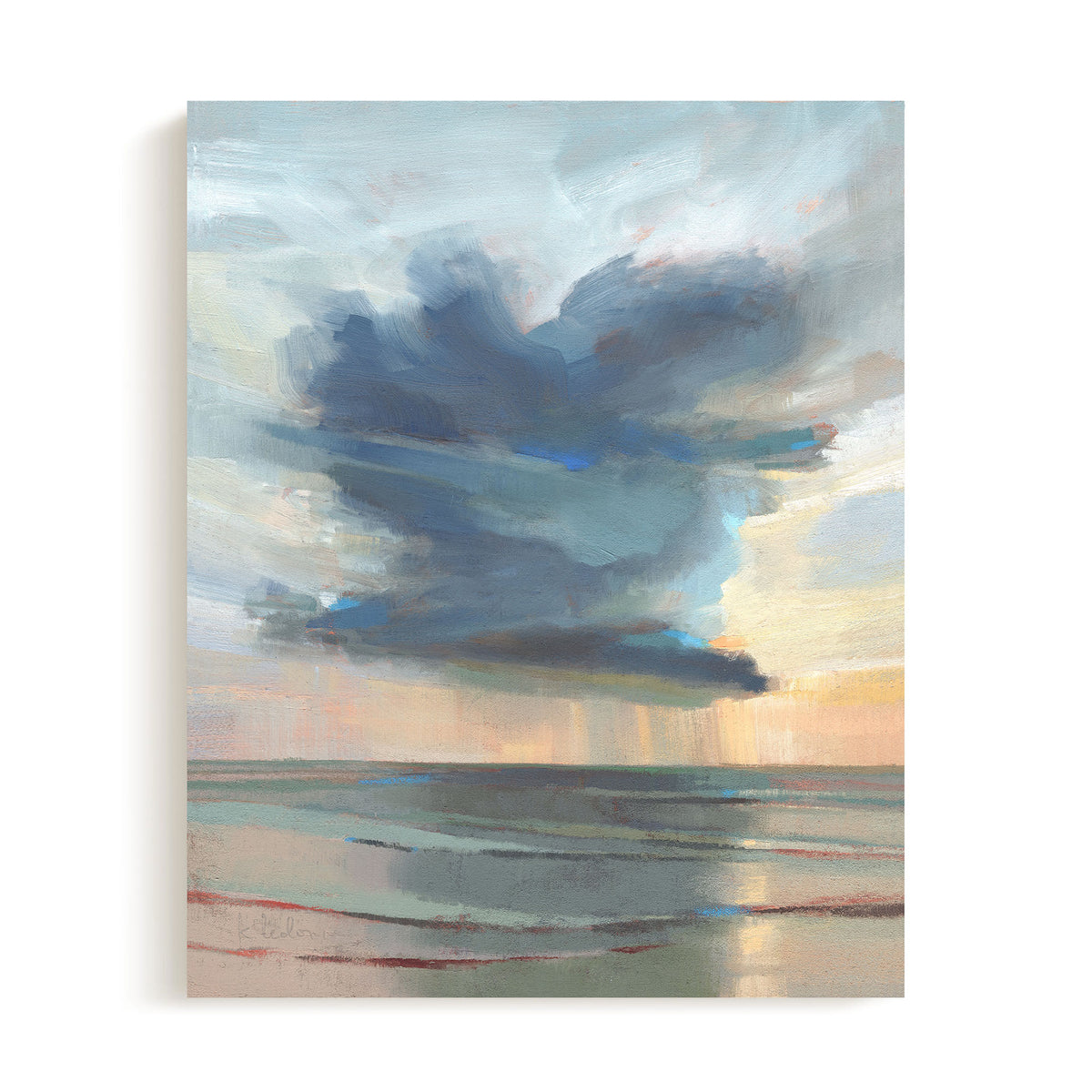 Isolated Showers - Canvas Print by Khara Ledonne | Art Bloom Canvas Art