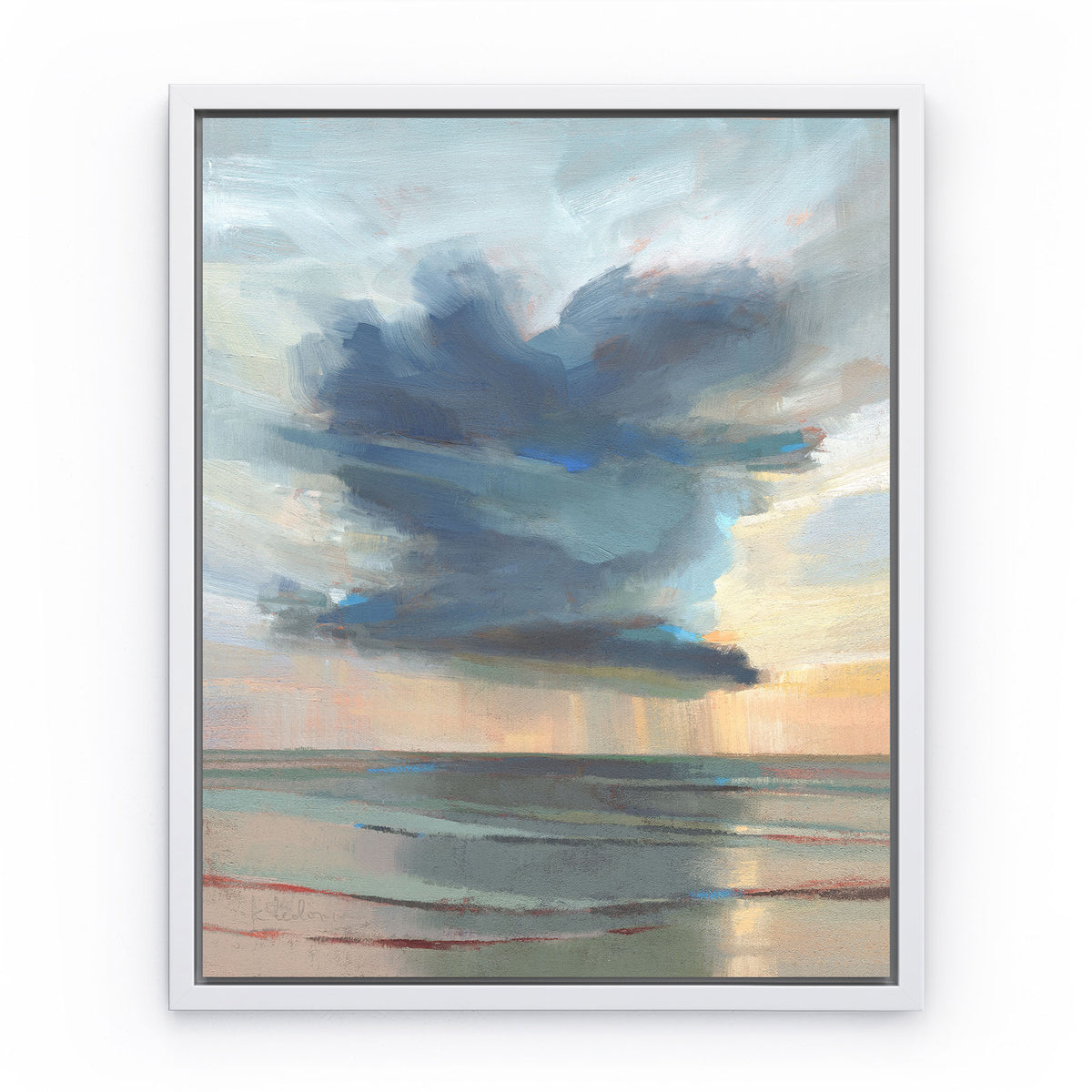 Isolated Showers - Canvas Print by Khara Ledonne | Art Bloom Canvas Art