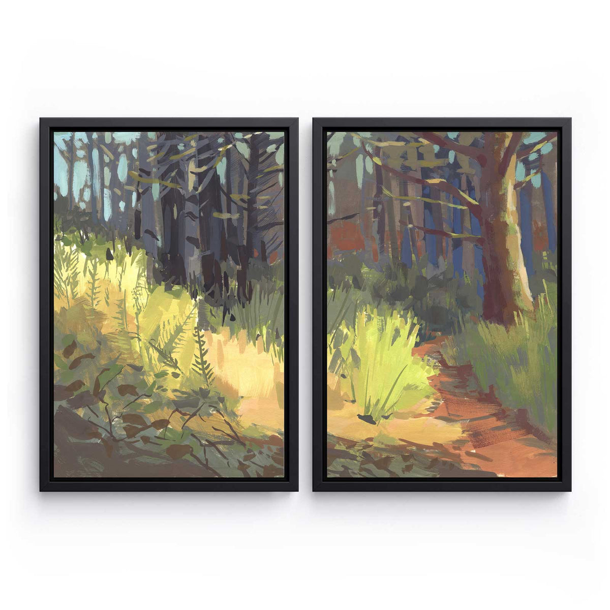 Path to the Shore - Canvas Print by Khara Ledonne | Art Bloom Canvas Art