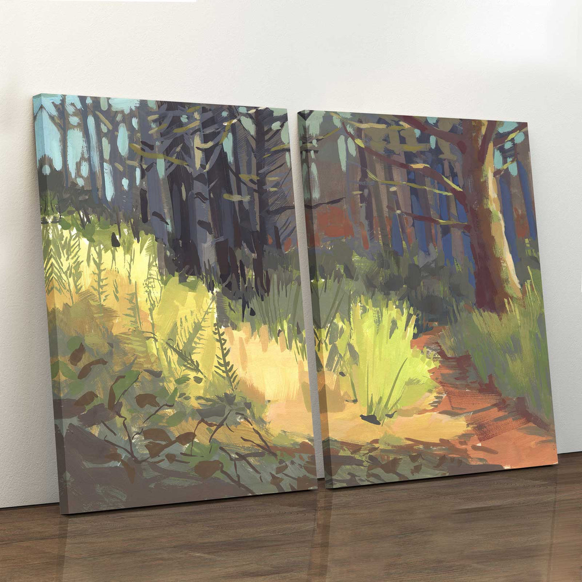 Path to the Shore - Canvas Print by Khara Ledonne | Art Bloom Canvas Art