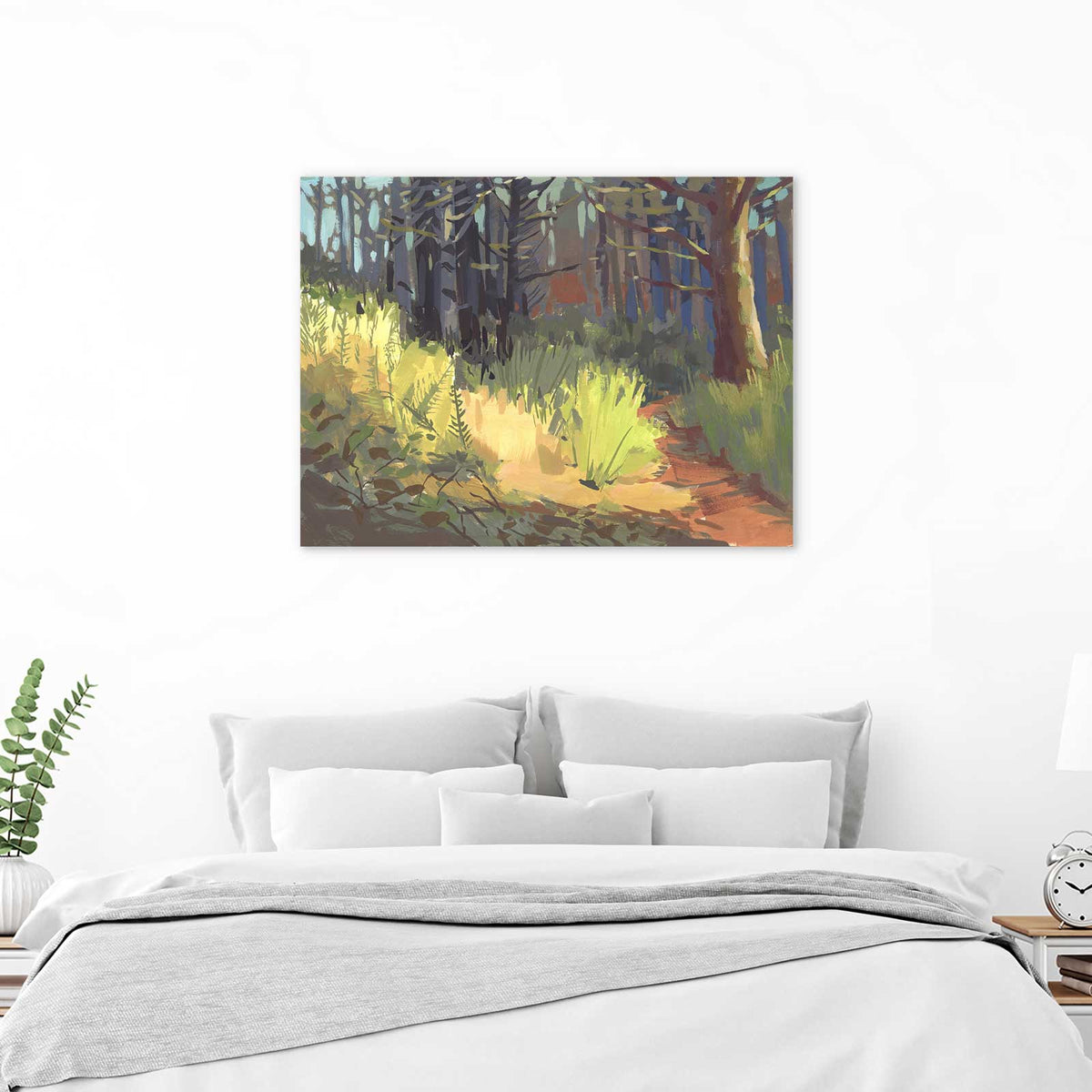 Path to the Shore - Canvas Print by Khara Ledonne | Art Bloom Canvas Art
