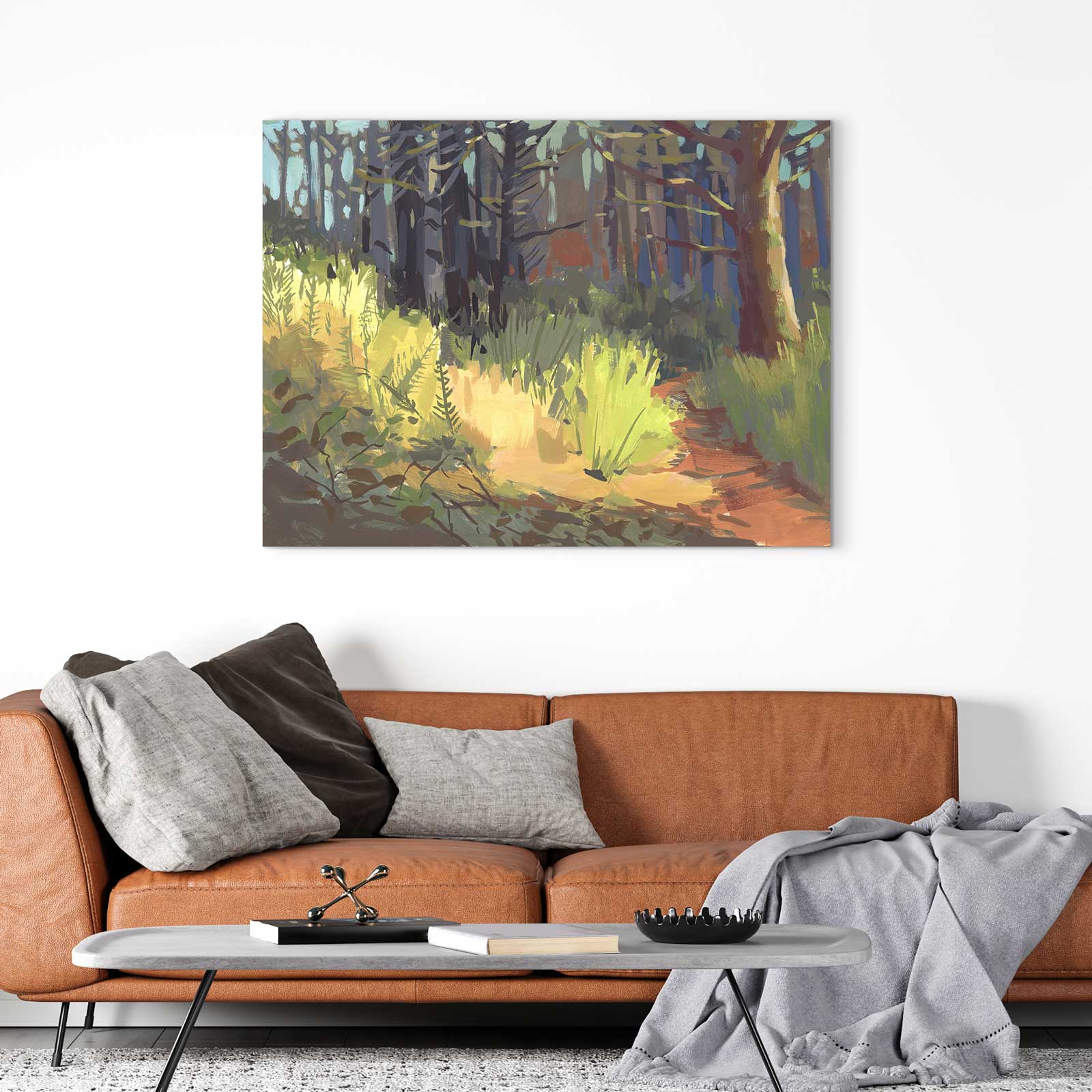 Path to the Shore - Canvas Print by Khara Ledonne | Art Bloom Canvas Art