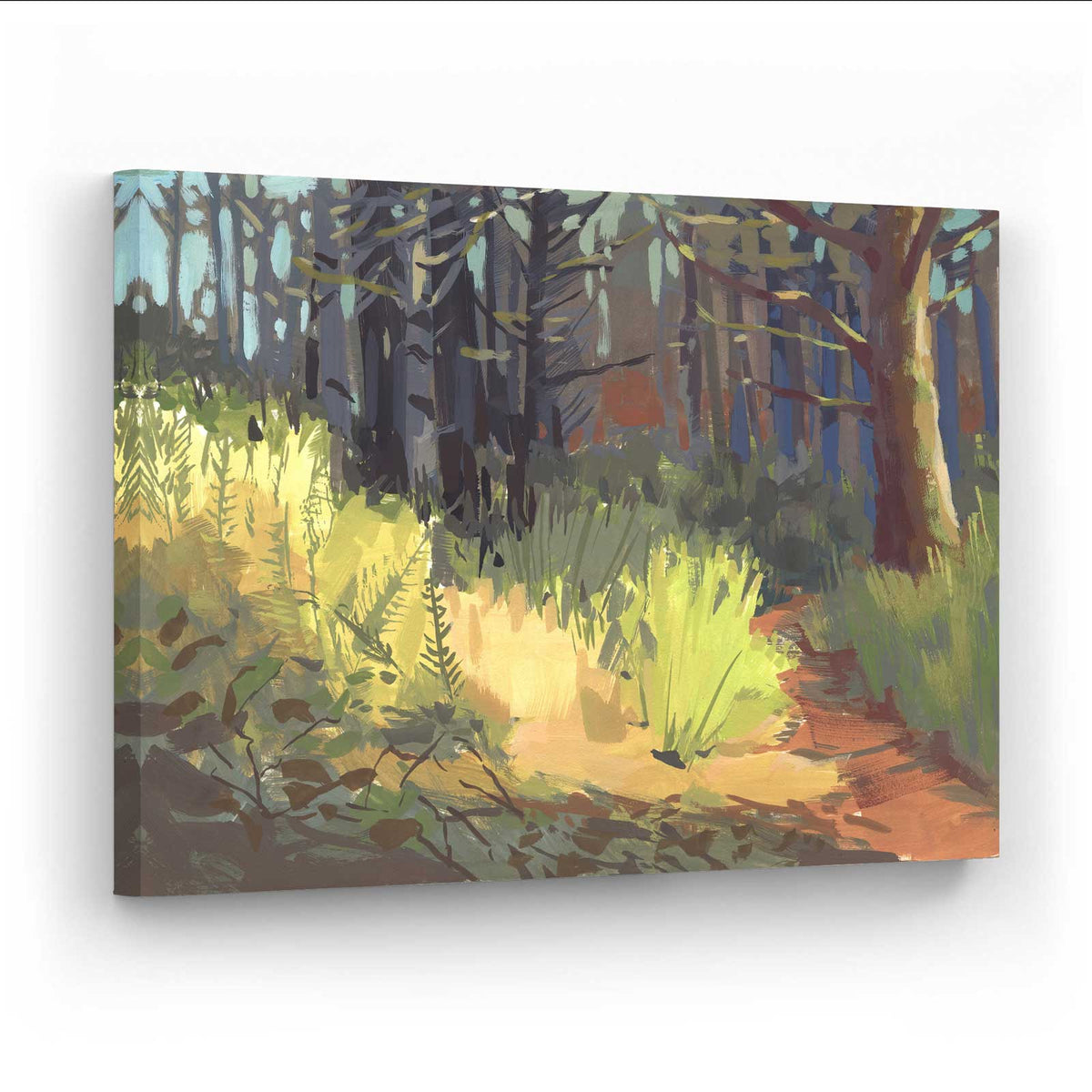Path to the Shore - Canvas Print by Khara Ledonne | Art Bloom Canvas Art
