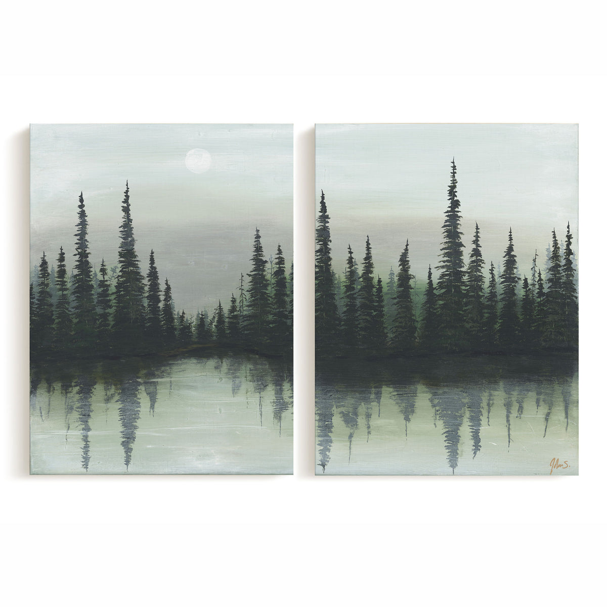 Reflections - Canvas Print by Jolene Schilling | Art Bloom Canvas Art