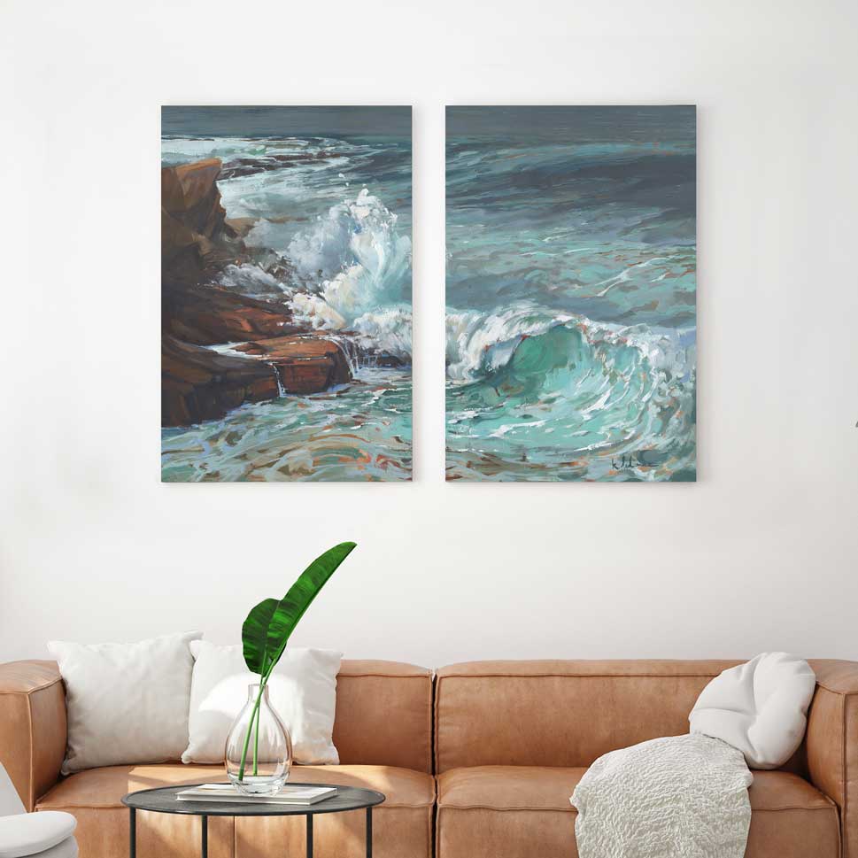 Storm Watch - Canvas Print by Khara Ledonne | Art Bloom Canvas Art