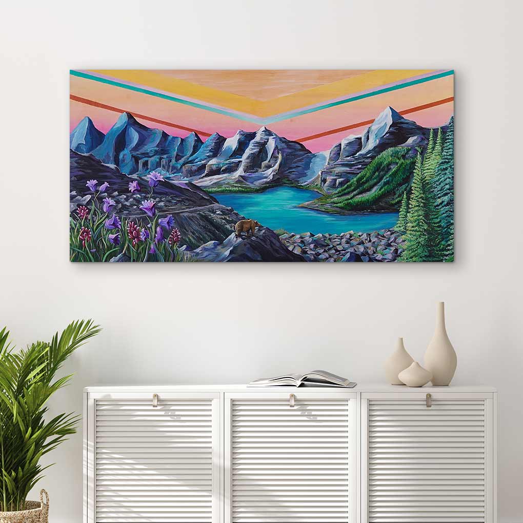 Above the Horizon - Canvas Print by Kelsey Van Raay | Art Bloom Canvas Art