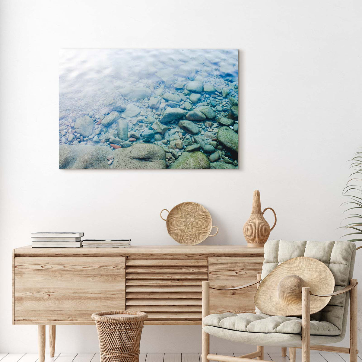 Aigua Neta - Canvas Print by The Caviness Collective | Art Bloom Canvas Art