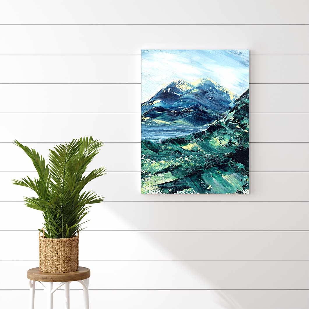 An Alpine Escape - Canvas Print by Melissa Critchlow | Art Bloom Canvas Art