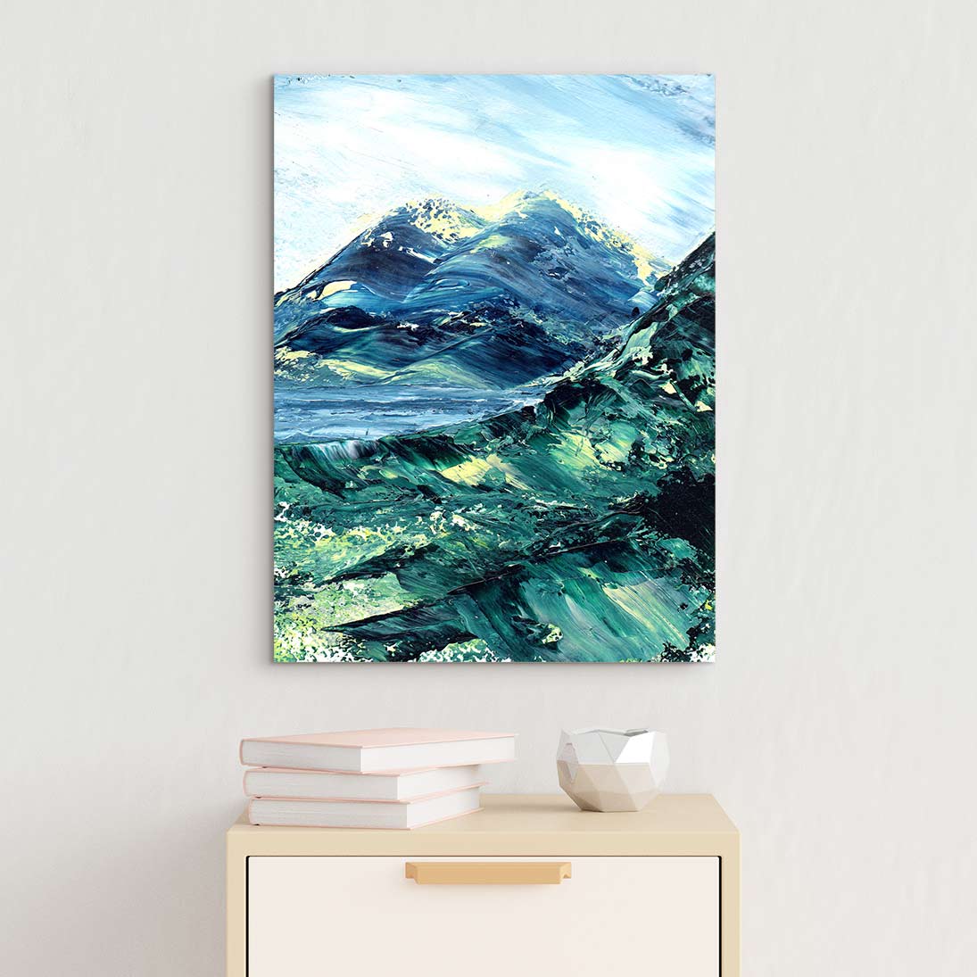 An Alpine Escape - Canvas Print by Melissa Critchlow | Art Bloom Canvas Art