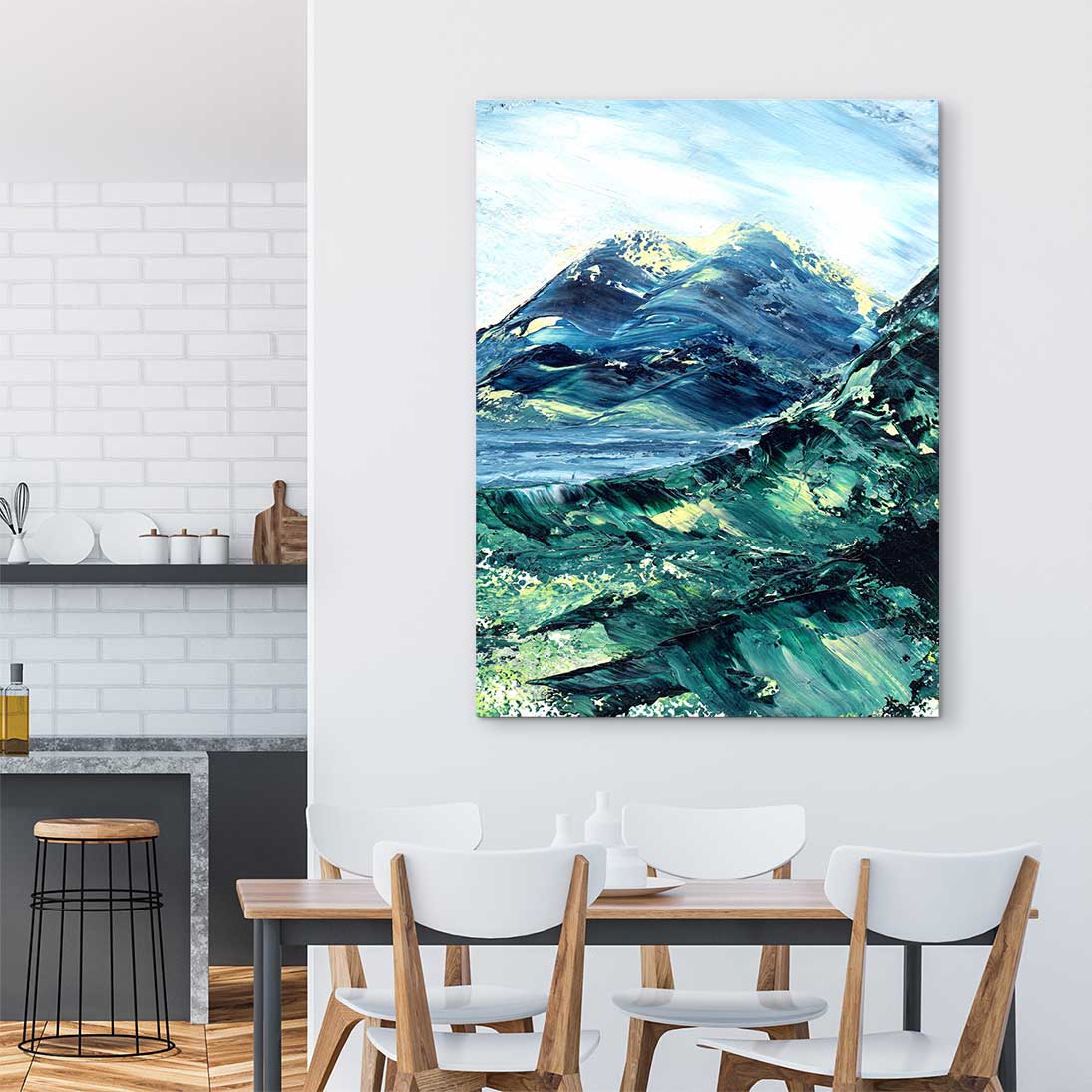 An Alpine Escape - Canvas Print by Melissa Critchlow | Art Bloom Canvas Art