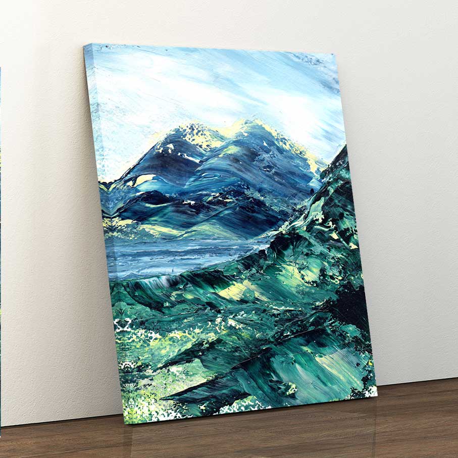 An Alpine Escape - Canvas Print by Melissa Critchlow | Art Bloom Canvas Art