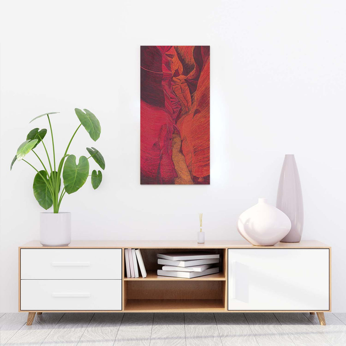 Antelope Canyon - Canvas Print by Coralie Huon | Art Bloom Canvas Art