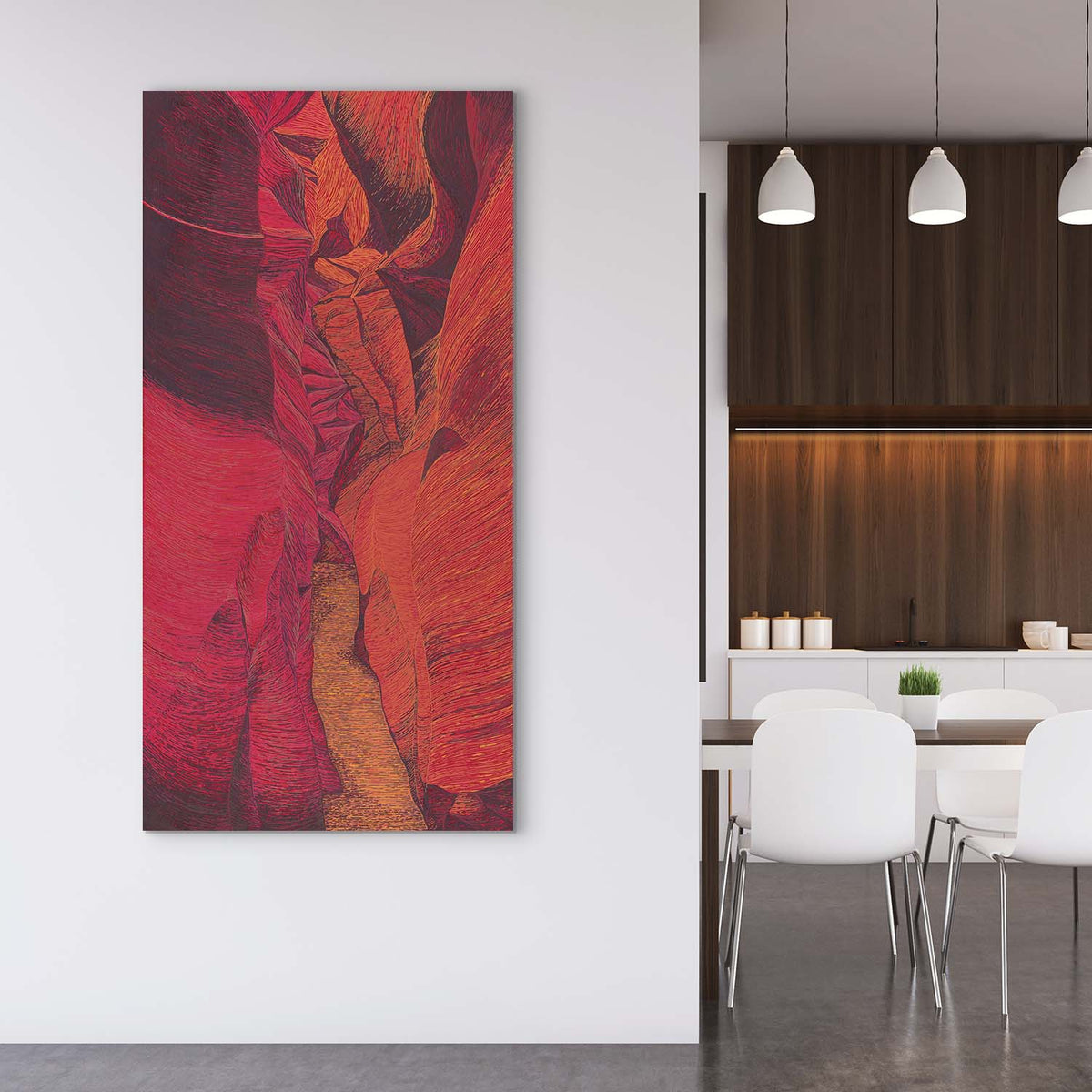 Antelope Canyon - Canvas Print by Coralie Huon | Art Bloom Canvas Art