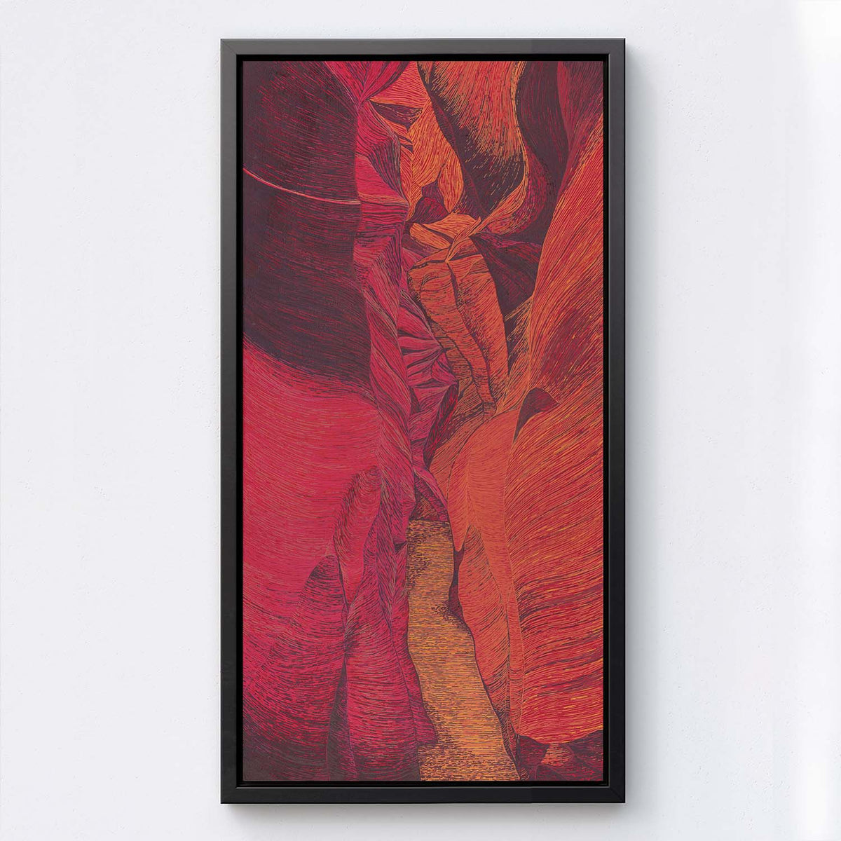 Antelope Canyon - Canvas Print by Coralie Huon | Art Bloom Canvas Art
