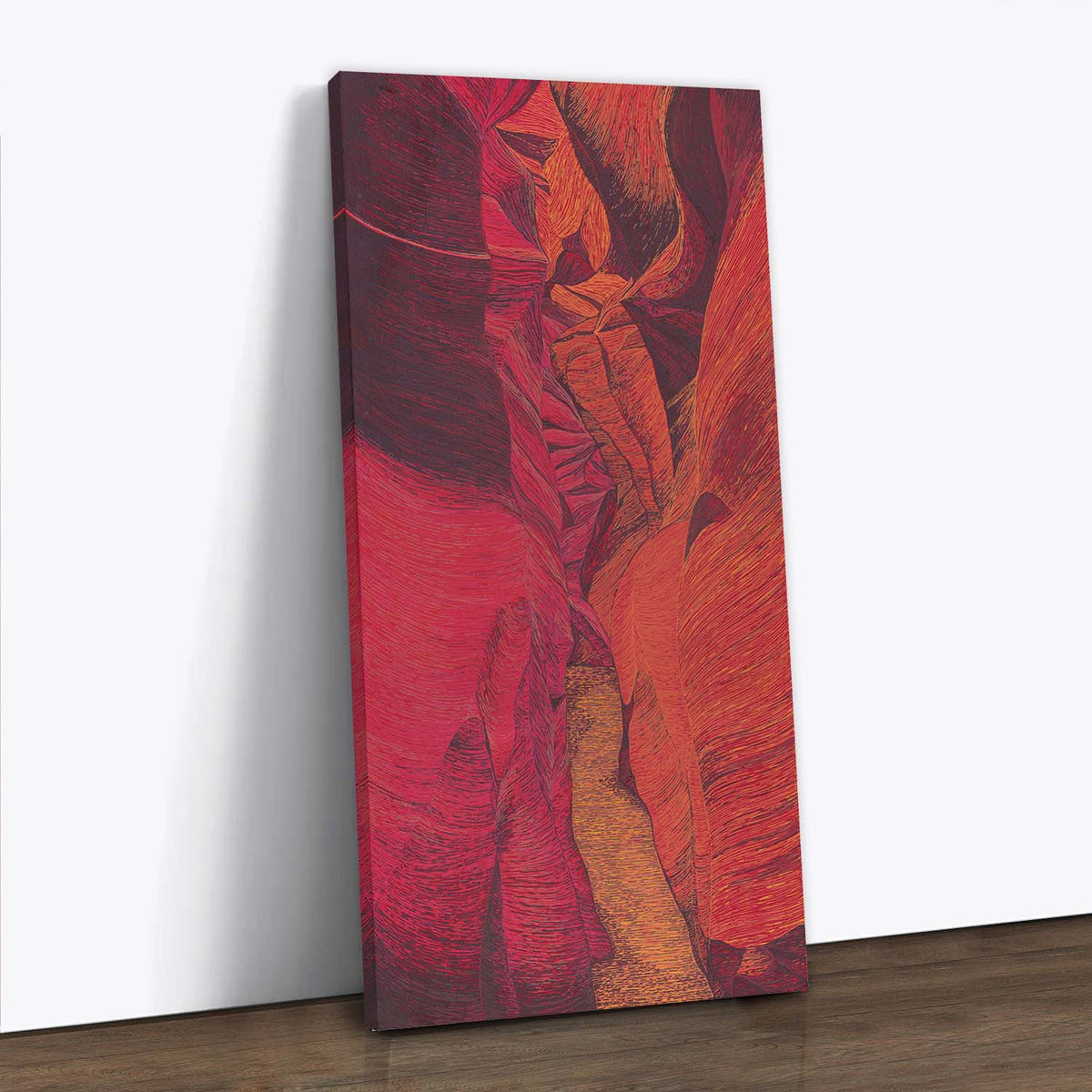 Antelope Canyon - Canvas Print by Coralie Huon | Art Bloom Canvas Art