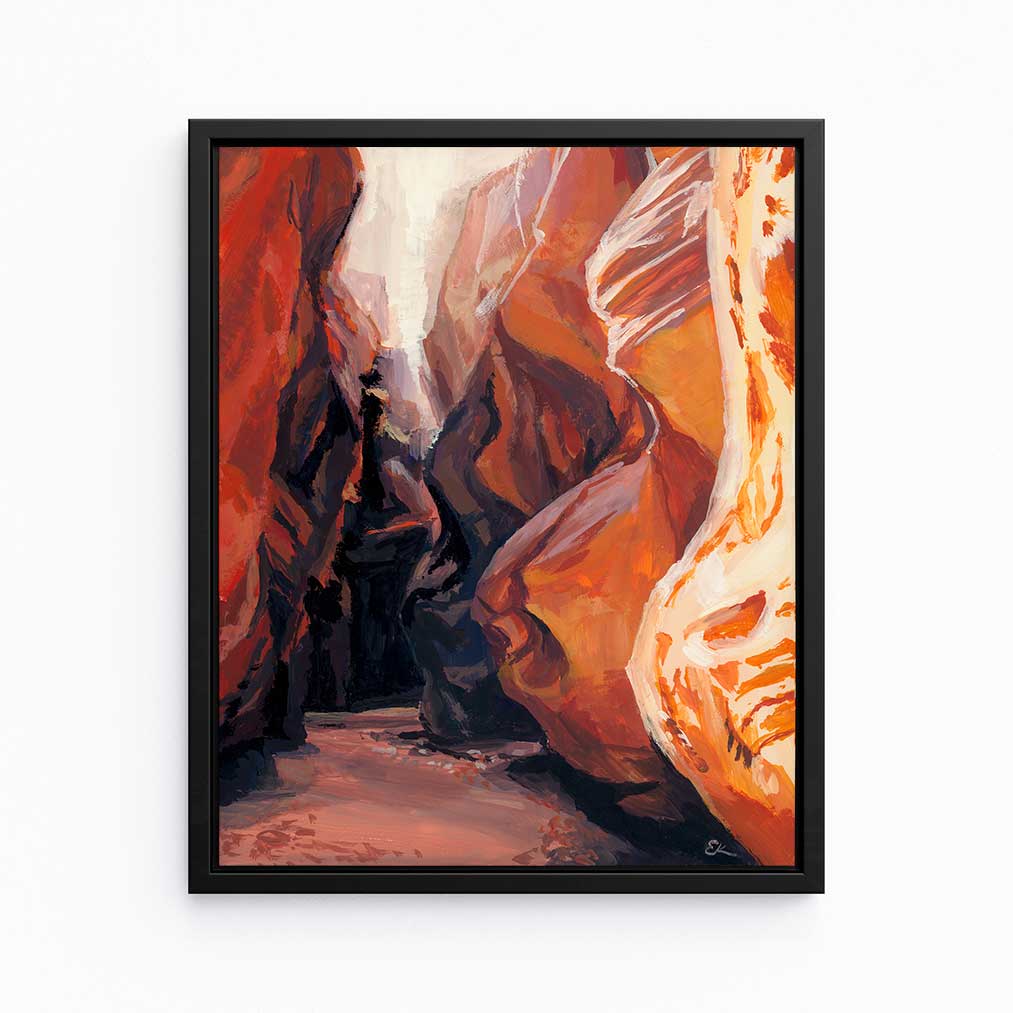 Antelope Canyon - Canvas Print by Emma Kelly | Art Bloom Canvas Art