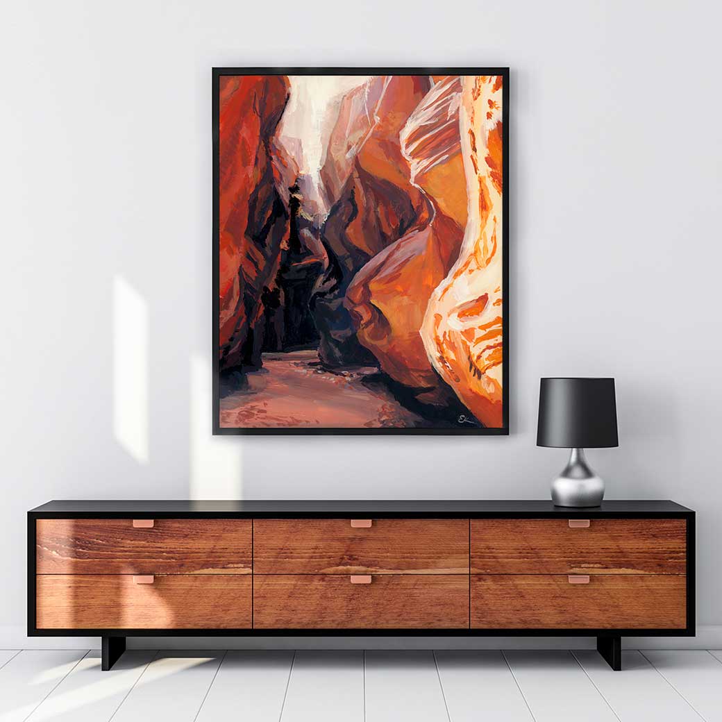 Antelope Canyon - Canvas Print by Emma Kelly | Art Bloom Canvas Art