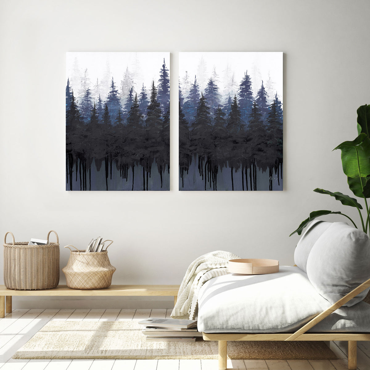 Tree Shadows - Canvas Print by Jolene Schilling | Art Bloom Canvas Art