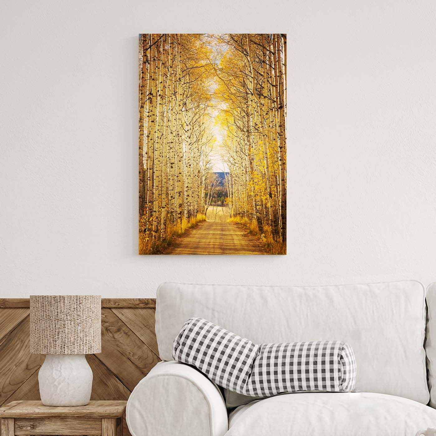 Aspen Alley - Canvas Print by Kyle Spradley | Art Bloom Canvas Art