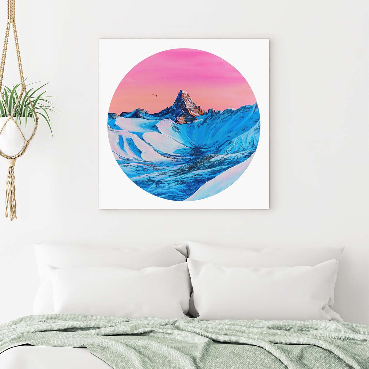 Assiniboine Dreaming - Canvas Print by Kelsey Van Raay | Art Bloom Canvas Art