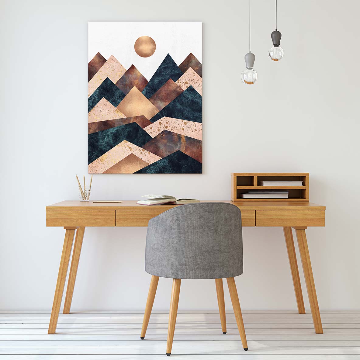 Autumn Peaks Canvas Art by Elisabeth Fredriksson | Art Bloom