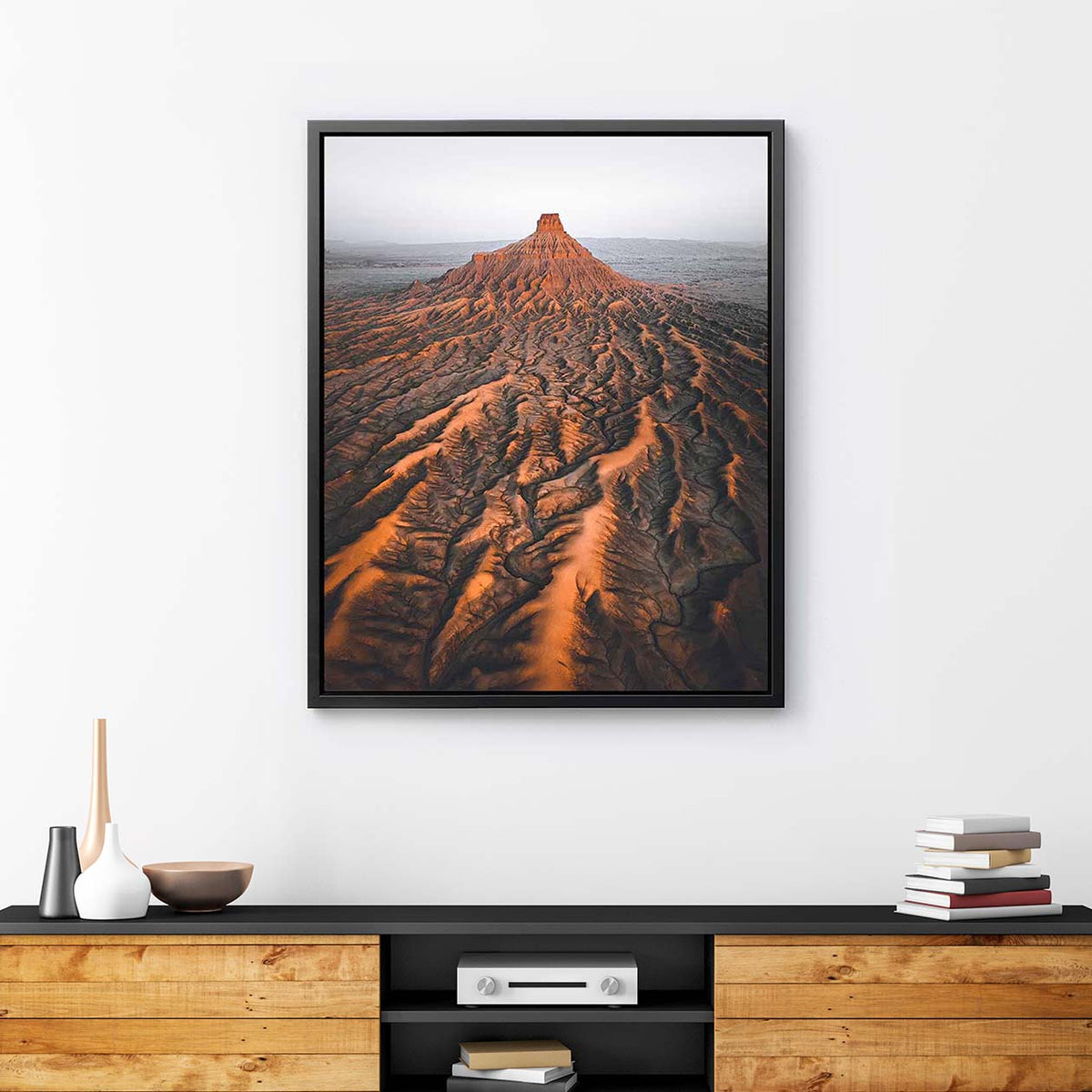 Badlands - Canvas Print by Erik Young | Art Bloom Canvas Art