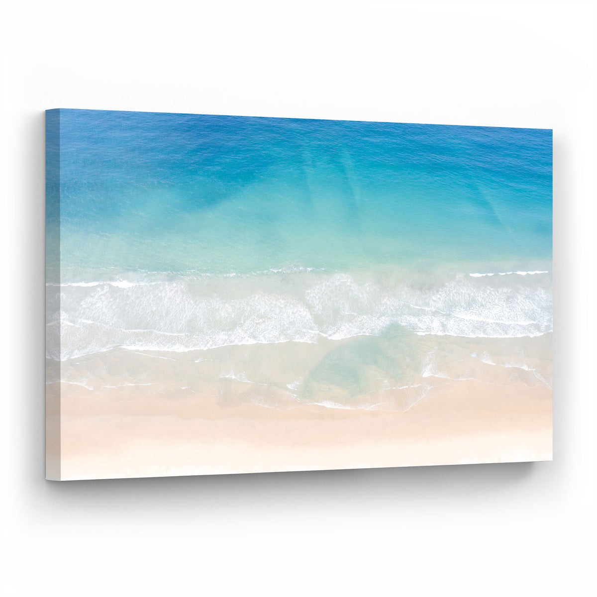 Blue Tide - Canvas Print by Richard Podgurski Jr. | Art Bloom Canvas Art