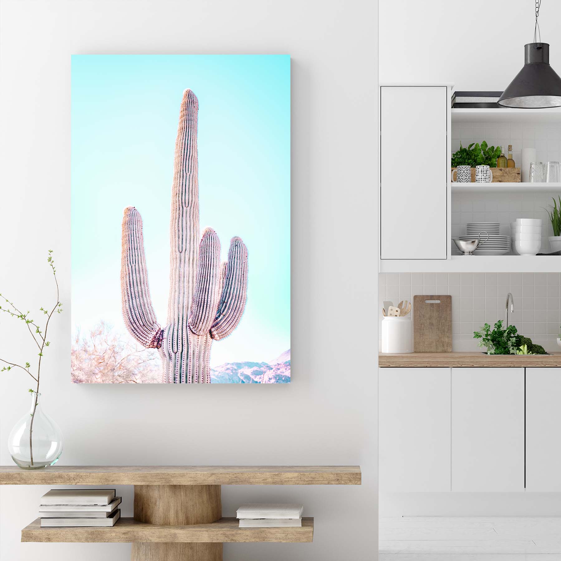Cactus Cooler - Cactus Canvas Art by Richard Podgurski Jr
