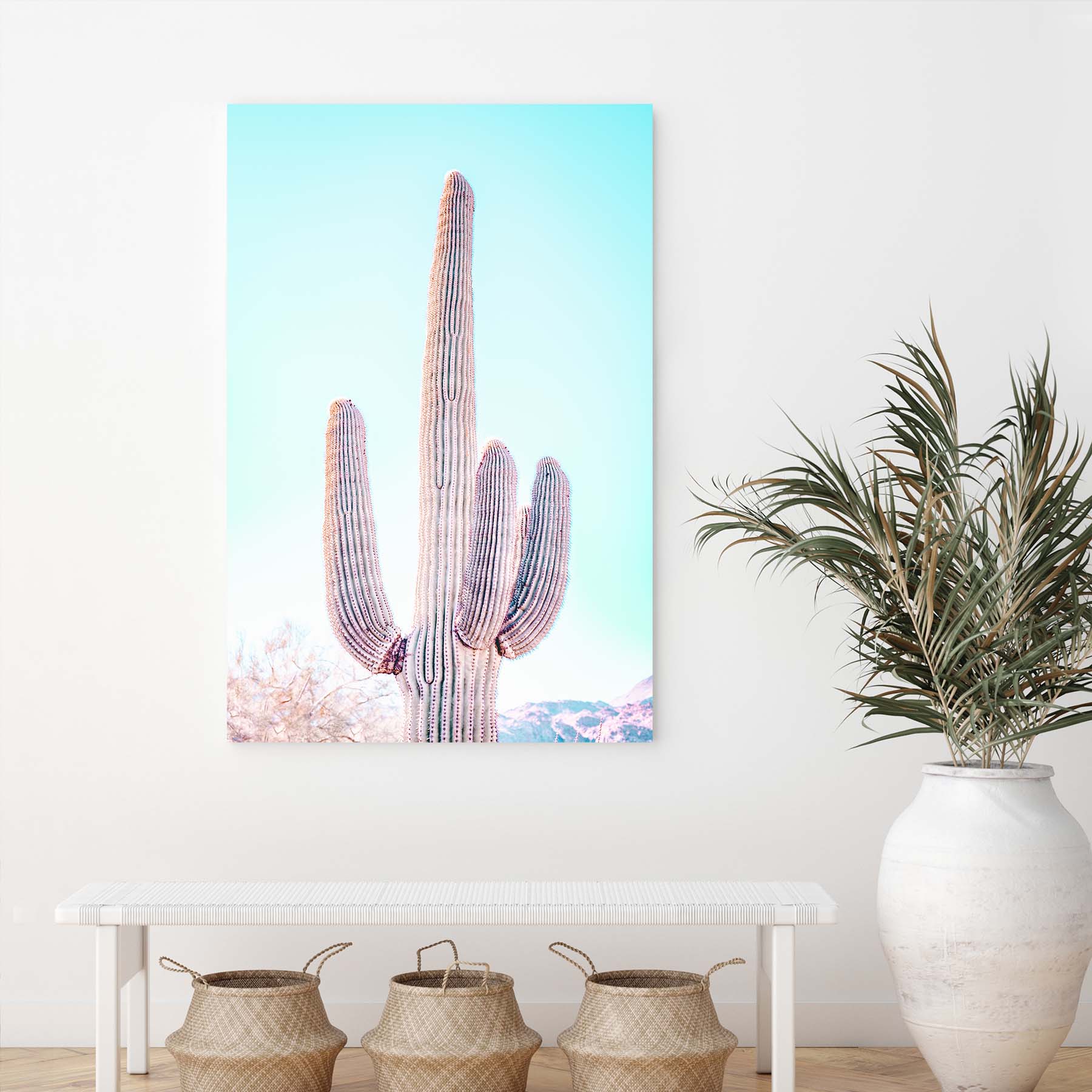 Cactus Cooler - Canvas Print by Richard Podgurski Jr. | Art Bloom Canvas Art