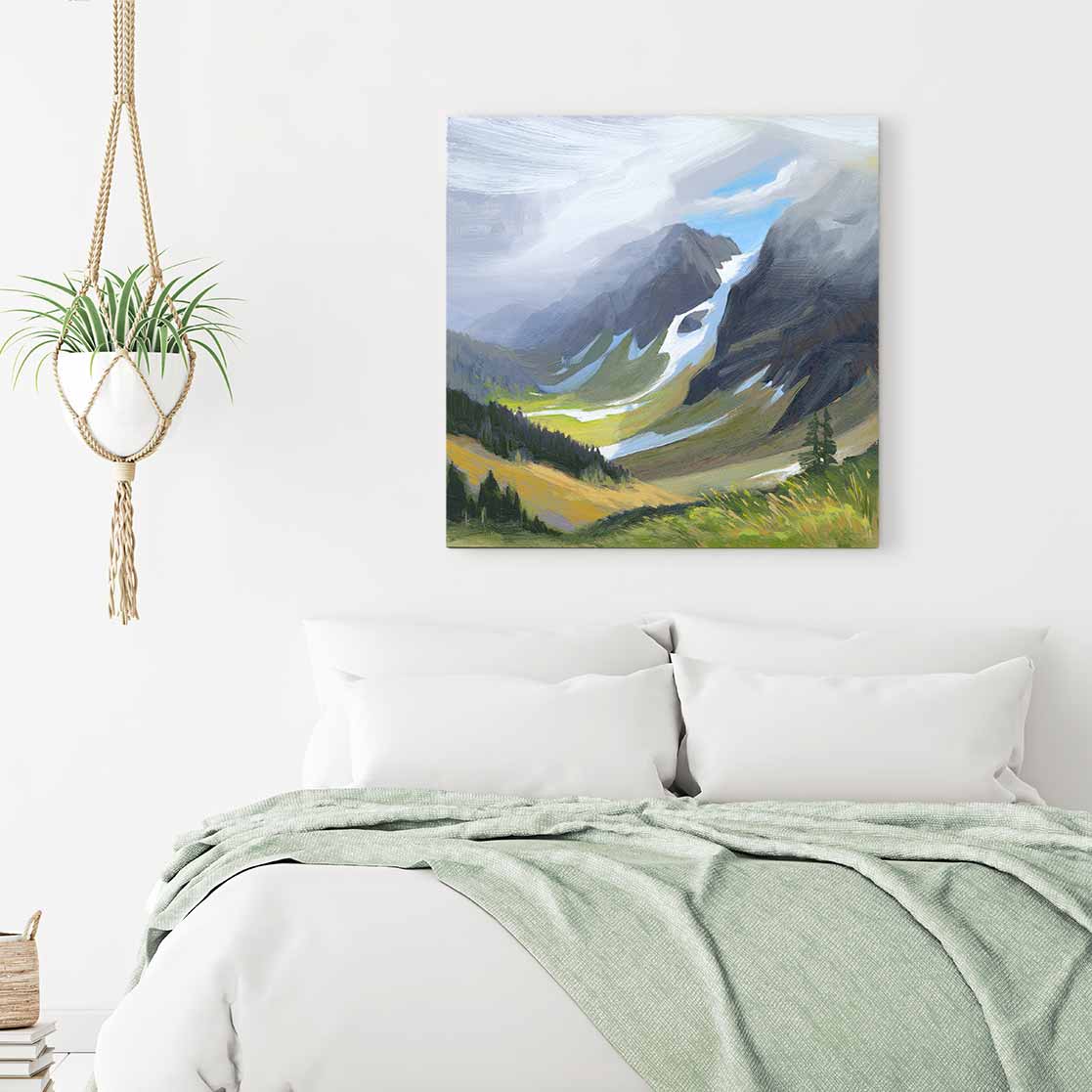 Cascade Pass - Canvas Print by Khara Ledonne | Art Bloom Canvas Art