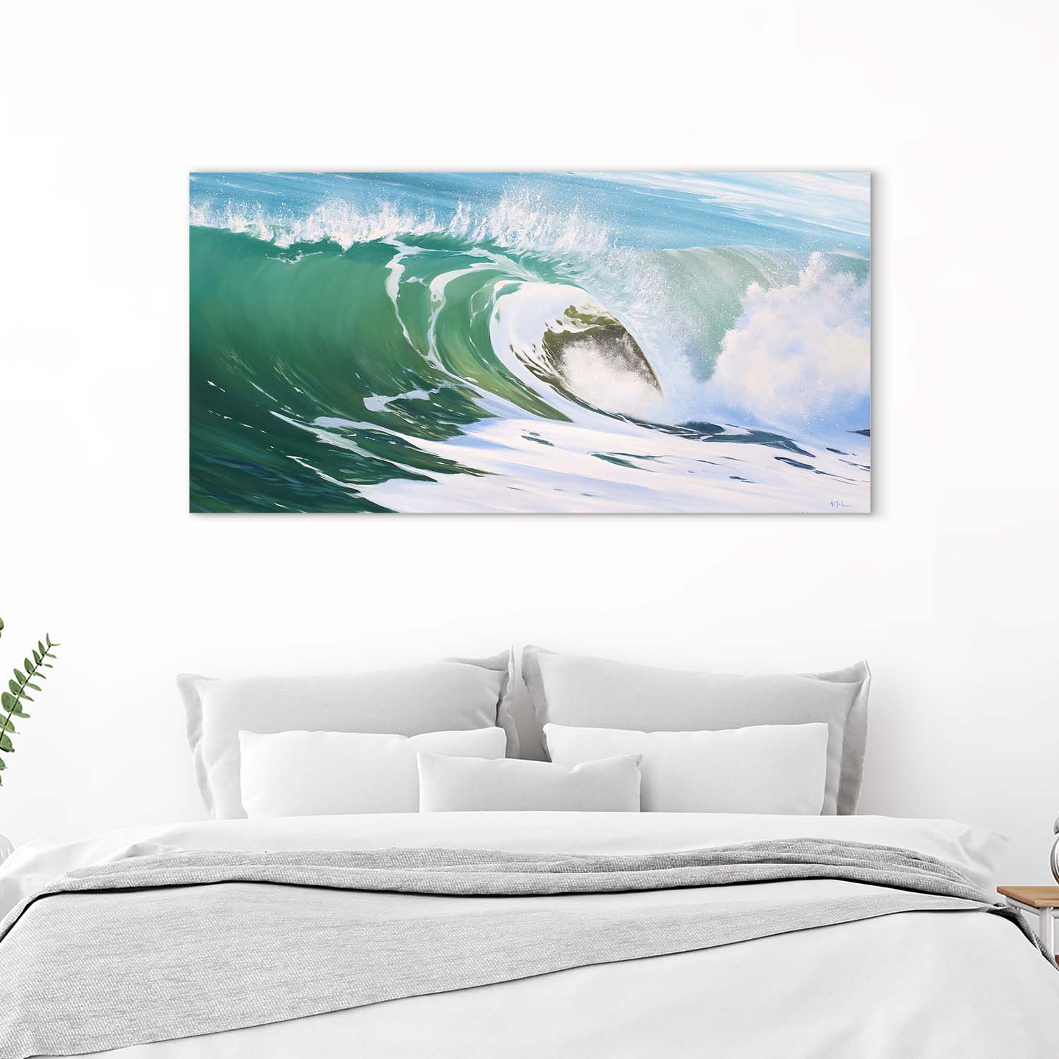 Confidence - Canvas Print by Julie Kluh | Art Bloom Canvas Art