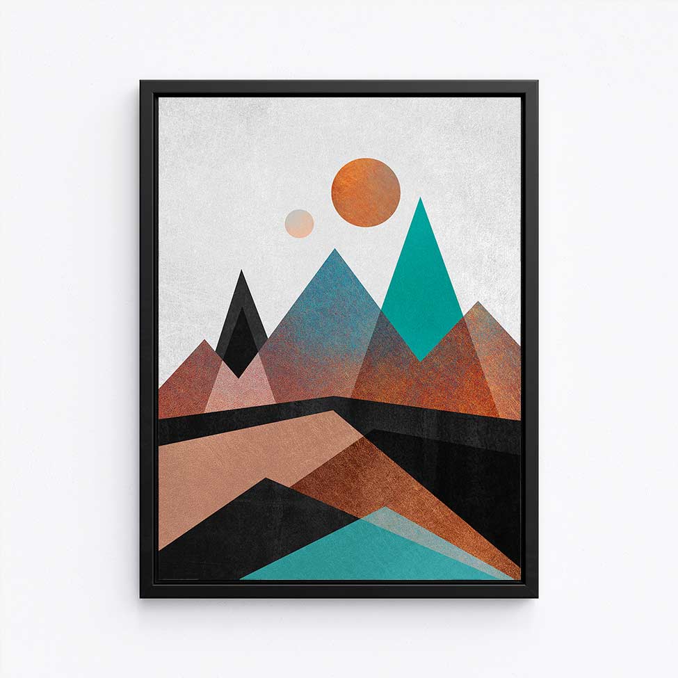 Copper Mountains - Canvas Print by Elisabeth Fredriksson | Art Bloom Canvas Art