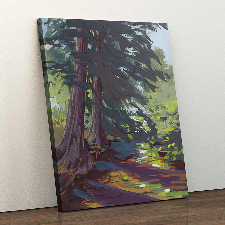 Cornwall Creek - Canvas Print by Khara Ledonne | Art Bloom Canvas Art
