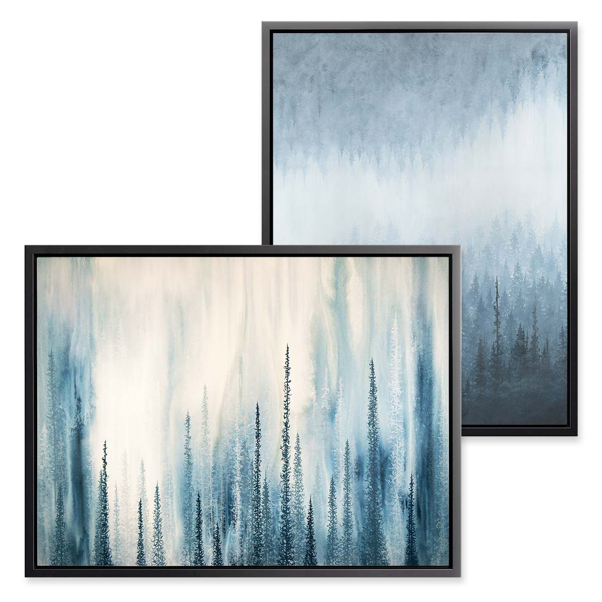 Deep & Rush Bundle - 2-Piece Bundle by Emily Magone | Art Bloom Canvas Art