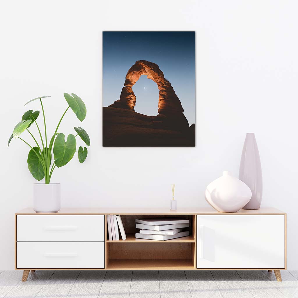 Delicate Arch - Canvas Print by Erik Young | Art Bloom Canvas Art